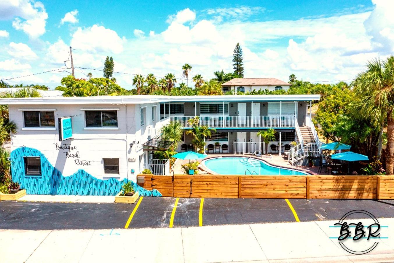 Boutique Beach Retreat 圣徒皮特海滩 外观 照片