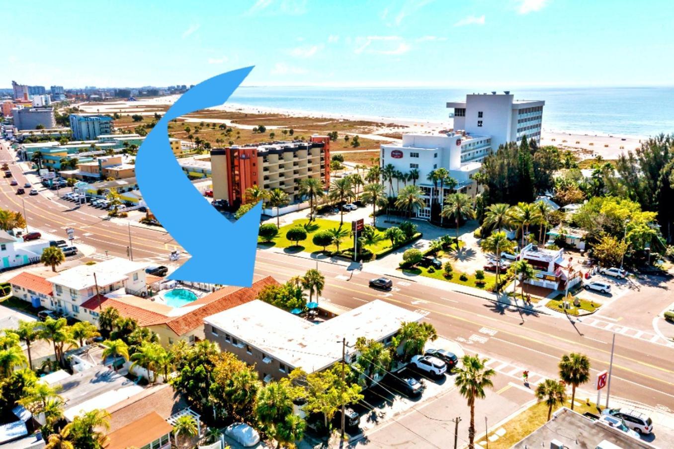 Boutique Beach Retreat 圣徒皮特海滩 外观 照片