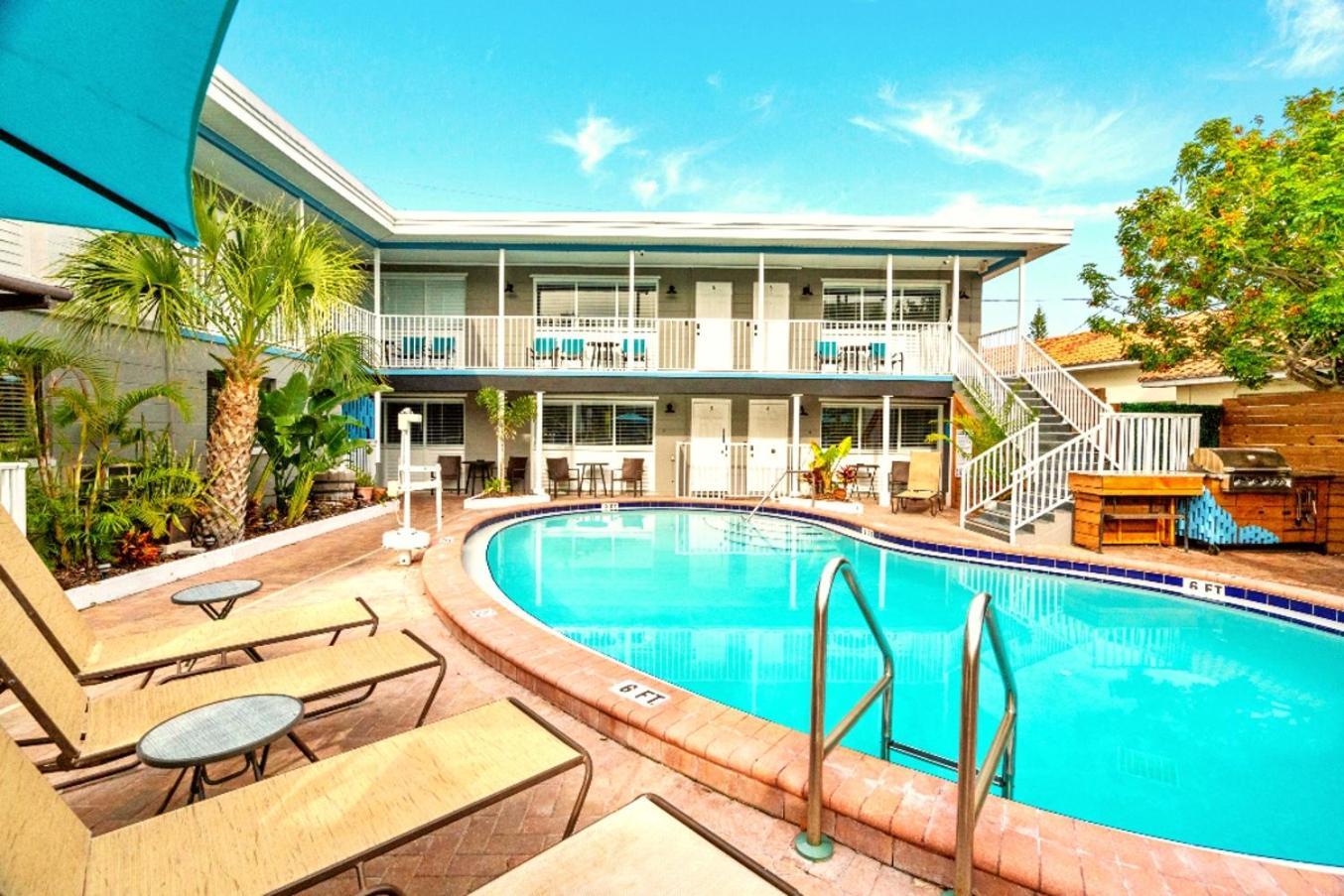 Boutique Beach Retreat 圣徒皮特海滩 外观 照片