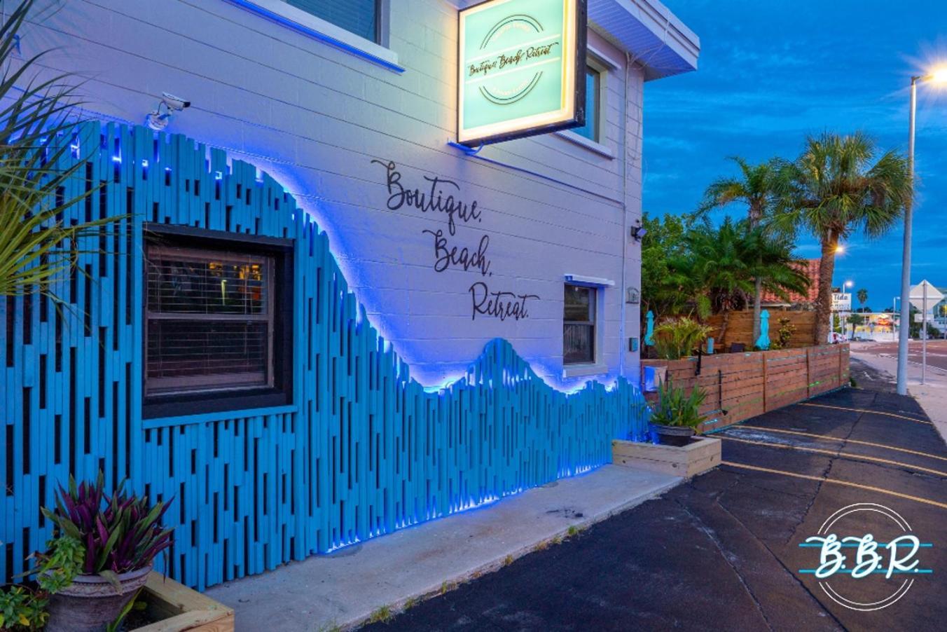 Boutique Beach Retreat 圣徒皮特海滩 外观 照片