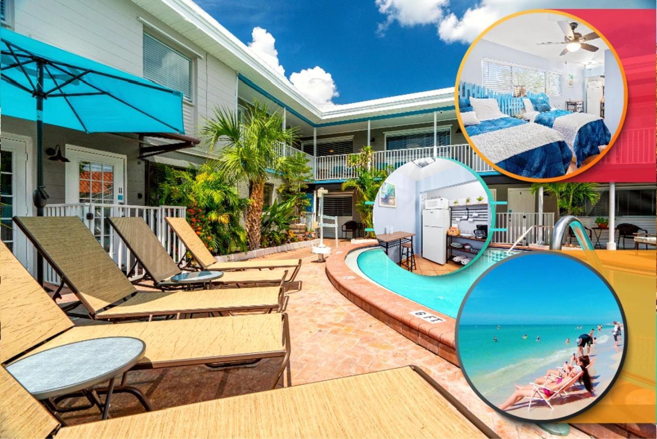 Boutique Beach Retreat 圣徒皮特海滩 外观 照片